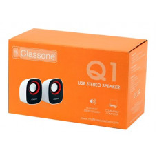 Classone Q1 Serisi K3002 1+1 USB 2.0 Hoparlör - Beyaz