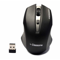 Classone T120 Silent Serisi 2.4 GHz 800/1200/1600 DPI Kablosuz Mouse - Siyah